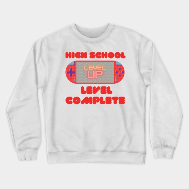 High School Level Complete Crewneck Sweatshirt by artist369